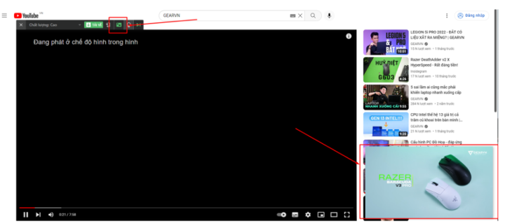 Cách xem YouTube ngoài màn hình siêu đơn giản - Ảnh 3.