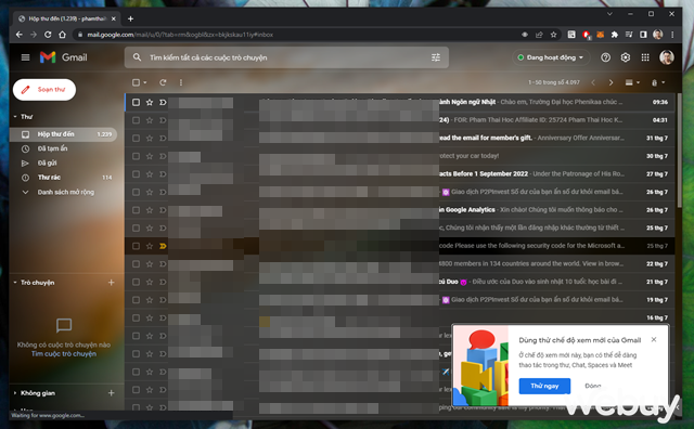 Google chính thức cập nhật giao diện mới cho Gmail, và đây là cách để bạn kích hoạt nó - Ảnh 5.